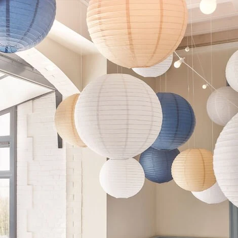 Budget 🎉 SKY LANTERN Lampion Boule Papier 50 CM Blanc - Lanterne Japonaise Papier - Lanterne Chinoise En Papier Pour Mariage Baby Shower Et Autre Célébrations Champetre Boheme Ou Romantique - Blanc 🎁 3 Budget 🎉 SKY LANTERN Lampion Boule Papier 50 CM Blanc - Lanterne Japonaise Papier - Lanterne Chinoise En Papier Pour Mariage Baby Shower Et Autre Célébrations Champetre Boheme Ou Romantique - Blanc 🎁 – Image 3