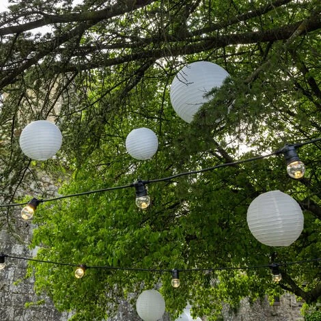 Budget 🎉 SKY LANTERN Lampion Boule Papier 50 CM Blanc - Lanterne Japonaise Papier - Lanterne Chinoise En Papier Pour Mariage Baby Shower Et Autre Célébrations Champetre Boheme Ou Romantique - Blanc 🎁 5 Budget 🎉 SKY LANTERN Lampion Boule Papier 50 CM Blanc - Lanterne Japonaise Papier - Lanterne Chinoise En Papier Pour Mariage Baby Shower Et Autre Célébrations Champetre Boheme Ou Romantique - Blanc 🎁 – Image 5