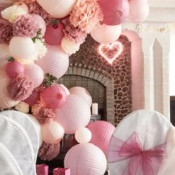 Meilleur prix 🎉 SKYLANTERN Boule Papier 20cm Rose Blush - Rose Blush ⌛ -Suspension Soldes 10361727 4