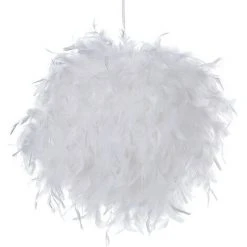 De gros 🎁 BELIANI Lampe Suspension Blanche - Blanc ✨