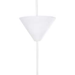 De gros 🎁 BELIANI Lampe Suspension Blanche - Blanc ✨ -Suspension Soldes 11186959 5