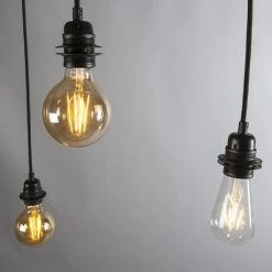 Promo 😍 QAZQA Cava Luxe - Suspension Moderne - 3 Lumière - Ø 400 Mm - Noir - Moderne - Éclairage Intérieur - Salon I Chambre I Cuisine I Salle à Manger - Noir 🔔 -Suspension Soldes 11227561 3