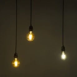 Promo 😍 QAZQA Cava Luxe - Suspension Moderne - 3 Lumière - Ø 400 Mm - Noir - Moderne - Éclairage Intérieur - Salon I Chambre I Cuisine I Salle à Manger - Noir 🔔 -Suspension Soldes 11227561 4