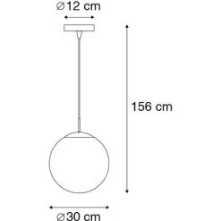 Bon marché 🎁 QAZQA Ball - Suspension Moderne - 1 Lumière - Ø 300 Mm - Chrome - Design,Moderne - Éclairage Intérieur - Salon I Chambre I Cuisine I Salle à Manger - Chrome 🧨 8 Bon marché 🎁 QAZQA Ball - Suspension Moderne - 1 Lumière - Ø 300 Mm - Chrome - Design,Moderne - Éclairage Intérieur - Salon I Chambre I Cuisine I Salle à Manger - Chrome 🧨 -Suspension Soldes 11227579 4
