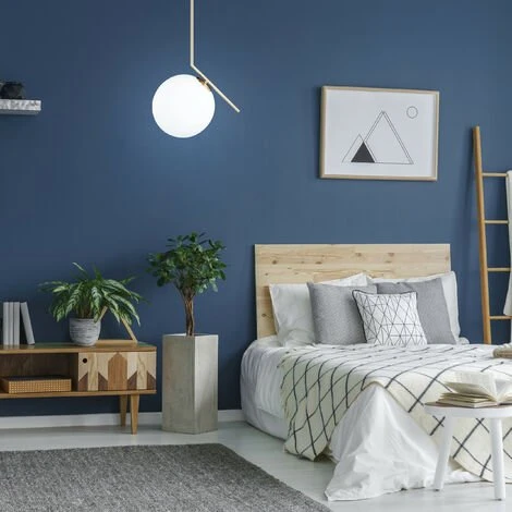 Coupon 🎁 Relaxdays Lampe à Suspension Abat-jour Rond Globe Laiton Métal Luminaire GLOBI Design Retro HxlxP: 75 X 45 X 30 Cm, Matt 🛒 3 Coupon 🎁 Relaxdays Lampe à Suspension Abat-jour Rond Globe Laiton Métal Luminaire GLOBI Design Retro HxlxP: 75 X 45 X 30 Cm, Matt 🛒 – Image 3