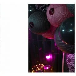Sortie ⭐ SKYLANTERN Boule Papier 40cm Aubergine - Aubergine 🧨 -Suspension Soldes 11472405 4