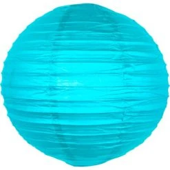 Bon marché 👏 SKY LANTERN Boule Papier 30 Cm Turquoise - Bleu Turquoise ✔️
