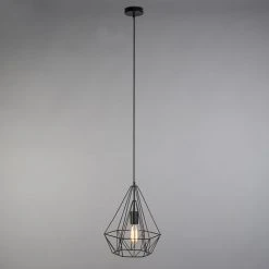 Budget 🌟 QAZQA Carcass - Suspension Moderne - 1 Lumière - Ø 300 Mm - Noir - Moderne - Éclairage Intérieur - Salon I Chambre I Cuisine I Salle à Manger - Noir 🌟 7 Budget 🌟 QAZQA Carcass - Suspension Moderne - 1 Lumière - Ø 300 Mm - Noir - Moderne - Éclairage Intérieur - Salon I Chambre I Cuisine I Salle à Manger - Noir 🌟 -Suspension Soldes 11671033 3
