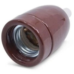 Coupon 🧨 BARCELONA LED Douille En Céramique E27 | Marron - Marron 💯 -Suspension Soldes 11711539 3