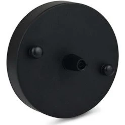 Meilleure vente ⭐ BARCELONA LED Rosace Métallique Pour Lampe Suspendue, Noir Mat ❤️ -Suspension Soldes 11719908 3