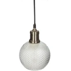Top 10 ✨ ATMOSPHERA, CRÉATEUR D'INTÉRIEUR Suspension Boule Verre Strié Vent D15 - Blanc 😉