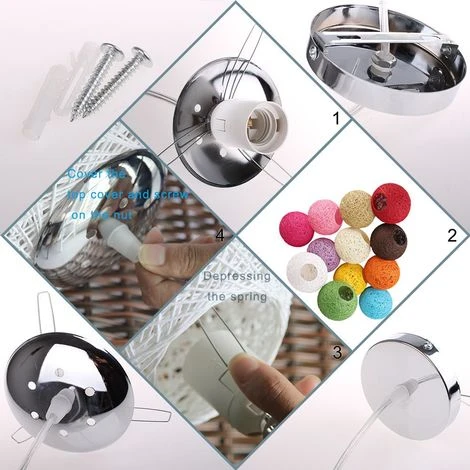 Les meilleures critiques de ✨ STOEX Marron Clair Rétro Suspension Luminaire En Rotin Globe Rond 15cm , Lustre Abat-jour DIY Lampe Plafond E27 Pour Salon Restaurant Centre Commercial Bar 👍 4 Les meilleures critiques de ✨ STOEX Marron Clair Rétro Suspension Luminaire En Rotin Globe Rond 15cm , Lustre Abat-jour DIY Lampe Plafond E27 Pour Salon Restaurant Centre Commercial Bar 👍 – Image 4