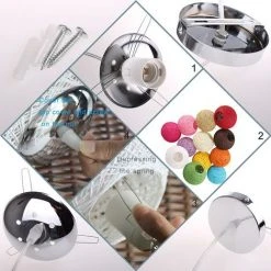 Sortie 🤩 STOEX Rétro Suspension Luminaire En Rotin Globe Rond 20cm, Lustre Abat-jour DIY Lampe Plafond E27 Pour Salon Restaurant Centre Commercial Bar - Jaune 💯 8 Sortie 🤩 STOEX Rétro Suspension Luminaire En Rotin Globe Rond 20cm, Lustre Abat-jour DIY Lampe Plafond E27 Pour Salon Restaurant Centre Commercial Bar - Jaune 💯 -Suspension Soldes 12476198 4