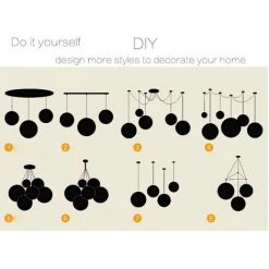 Sortie 🤩 STOEX Rétro Suspension Luminaire En Rotin Globe Rond 20cm, Lustre Abat-jour DIY Lampe Plafond E27 Pour Salon Restaurant Centre Commercial Bar - Jaune 💯 9 Sortie 🤩 STOEX Rétro Suspension Luminaire En Rotin Globe Rond 20cm, Lustre Abat-jour DIY Lampe Plafond E27 Pour Salon Restaurant Centre Commercial Bar - Jaune 💯 -Suspension Soldes 12476198 5