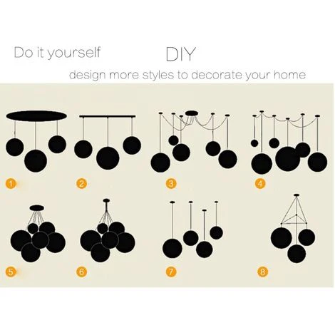 Sortie 🤩 STOEX Rétro Suspension Luminaire En Rotin Globe Rond 20cm, Lustre Abat-jour DIY Lampe Plafond E27 Pour Salon Restaurant Centre Commercial Bar - Jaune 💯 5 Sortie 🤩 STOEX Rétro Suspension Luminaire En Rotin Globe Rond 20cm, Lustre Abat-jour DIY Lampe Plafond E27 Pour Salon Restaurant Centre Commercial Bar - Jaune 💯 – Image 5