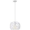Remise 🛒 STOEX Lustre Suspension Industrielle De Fer Cercle Géométrique Style Nordique Blanc Luminaire E27 Rétro Lampe Pour Restaurant Bar Cafe 😍