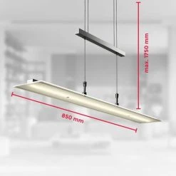 Grosses soldes 🎁 B.K.LICHT Suspension LED Réglable En Hauteur Luminaire Salle à Manger Salon 🔥 -Suspension Soldes 13224078 3