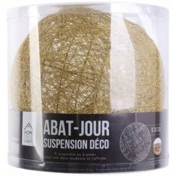 Offres ❤️ THE HOME DECO LIGHT Suspension Boule Colorée 30 Cm Moutarde - Moutarde ✔️ -Suspension Soldes 13360649 4