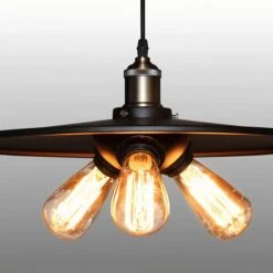 Tout neuf 🤩 KOSILUM Suspension Industrielle Noire 3 Ampoules - Hestia - Noir ✔️ 7 Tout neuf 🤩 KOSILUM Suspension Industrielle Noire 3 Ampoules - Hestia - Noir ✔️ -Suspension Soldes 13431590 3