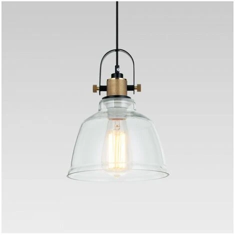 Top 10 ⭐ KOSILUM Lampe Suspendue Industrielle Verre Transparent - Linz - Transparent 🎉 2 Top 10 ⭐ KOSILUM Lampe Suspendue Industrielle Verre Transparent - Linz - Transparent 🎉 – Image 2