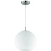 Bon marché ✨ REALITY LEUCHTEN Lampe Suspendue Salle D'étude Suspension Boule De Verre éclairage Reality Moon R30153007 👍