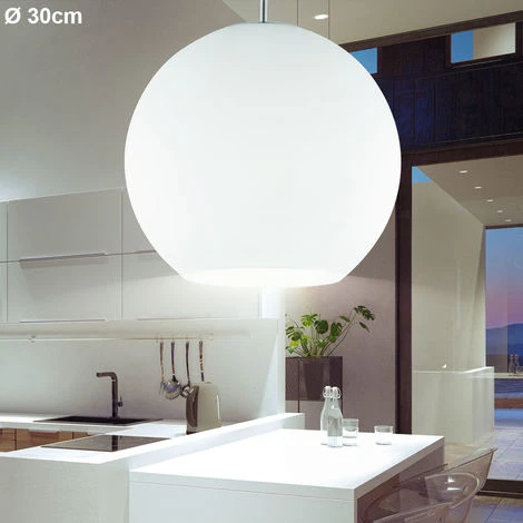 Bon marché ✨ REALITY LEUCHTEN Lampe Suspendue Salle D'étude Suspension Boule De Verre éclairage Reality Moon R30153007 👍 3 Bon marché ✨ REALITY LEUCHTEN Lampe Suspendue Salle D'étude Suspension Boule De Verre éclairage Reality Moon R30153007 👍 – Image 3