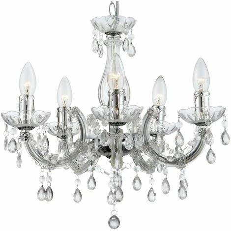 Remise 👍 Luminaire Suspendu Lustre Lustre En Cristal Plafonnier Chambre éclairage Globo 63116-5 ❤️ 3 Remise 👍 Luminaire Suspendu Lustre Lustre En Cristal Plafonnier Chambre éclairage Globo 63116-5 ❤️ – Image 3