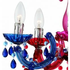 Acheter ✔️ Lustre Suspendu Lumière Plafond Lampe Pendule Salle À Manger Éclairage Lustre Coloré Globo 63118-5 😍 -Suspension Soldes 13540596 4