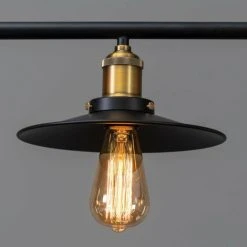 Remise ✔️ KOSILUM Lampe Industrielle Suspension - Triple Piattino - Noir 😉 8 Remise ✔️ KOSILUM Lampe Industrielle Suspension - Triple Piattino - Noir 😉 -Suspension Soldes 13669282 4