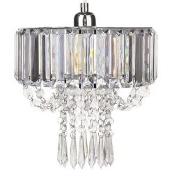 Nouveau 😀 BELIANI Lustre Transparent - Transparent 🎁