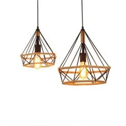 Vente flash 🤩 STOEX Lustre Suspension Industrielle 25cm En Forme Diamant 3 Douille E27 Luminaire Corde De Chanvre Ajustable Pour Salle à Manger,Bar,Chambre 🥰 7 Vente flash 🤩 STOEX Lustre Suspension Industrielle 25cm En Forme Diamant 3 Douille E27 Luminaire Corde De Chanvre Ajustable Pour Salle à Manger,Bar,Chambre 🥰 -Suspension Soldes 13949919 3