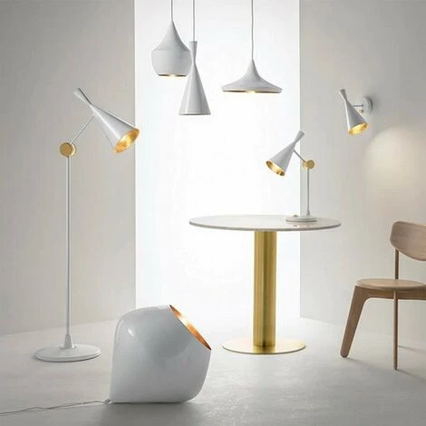 Grosses soldes 🌟 BARCELONA LED Lampe Suspension "Kolding" | Blanc - Blanc ❤️ 4 Grosses soldes 🌟 BARCELONA LED Lampe Suspension "Kolding" | Blanc - Blanc ❤️ – Image 4