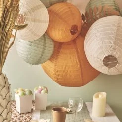 Vente flash 🎁 SKYLANTERN Boule Papier 20 Cm Cumin - Cumin 👍 -Suspension Soldes 14857936 3