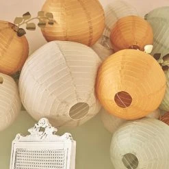 Meilleure vente 🤩 SKY LANTERN Boule Papier 30 Cm Cumin 🧨 -Suspension Soldes 14857937 3