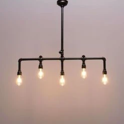 Top 10 ✨ KOSILUM Suspension Loft Industrielle - Luigi - Cuivre ✔️ -Suspension Soldes 16061505 3