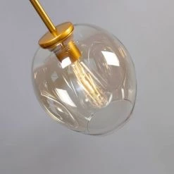 Promo 🥰 KOSILUM Lustre Suspension Dorée Style Floral 7 Boules - Ofélia - Doré / Laiton ❤️ 7 Promo 🥰 KOSILUM Lustre Suspension Dorée Style Floral 7 Boules - Ofélia - Doré / Laiton ❤️ -Suspension Soldes 16061554 3