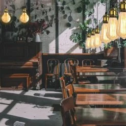 Offres ✨ IDEGU Lustre Suspension Vintage Luminaire Plafond Métal Avec E27 Douilles De Lampe, Style Edison, Laiton Antique 🎁 -Suspension Soldes 16268911 4