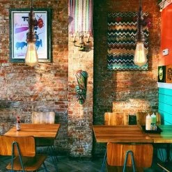 Le moins cher 🌟 IDEGU Suspension Luminaire Industrielle, 2 Lampes Plafonnier Lustre Vintage En Design Tuyau Lumière Art Déco Pour Café, Bar, Restaurant, Cuisine - Bronze Antique ❤️ 8 Le moins cher 🌟 IDEGU Suspension Luminaire Industrielle, 2 Lampes Plafonnier Lustre Vintage En Design Tuyau Lumière Art Déco Pour Café, Bar, Restaurant, Cuisine - Bronze Antique ❤️ -Suspension Soldes 16268971 4