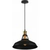 Meilleur prix 🌟 IDEGU Lampe Suspension Vintage Ø27cm, E27 Lustre Plafonniers (sans Ampoule) Style Retro Industrielle éclairage Intérieur, Lampe Cuisine Salon Salle à Manger Chambre, Noir 🌟