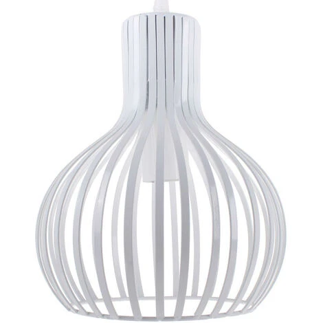 Promo 😍 Suspension Industrielle Vintage ,iDEGU Luminaires Style Retro Lustre Plafonniers Lampe Cuisine Salon Salle à Manger Chambre, Ø20cm - 1pcs Blanc 😉 3 Promo 😍 Suspension Industrielle Vintage ,iDEGU Luminaires Style Retro Lustre Plafonniers Lampe Cuisine Salon Salle à Manger Chambre, Ø20cm - 1pcs Blanc 😉 – Image 3