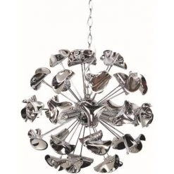 De gros 👏 AUTRE Lustre Suspension Boule Design En Métal Chromé Plafonnier Suspendu 4 Lumières 🔥