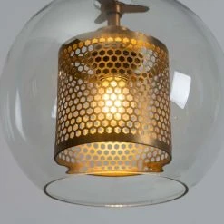 Les meilleures critiques de ⭐ KOSILUM Suspension Exotique Style Photophore - Carina - Doré / Laiton 🌟 -Suspension Soldes 16682588 3