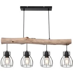 De gros 😀 ETC-SHOP Plafonnier Suspendu, Dimmable, Poutres En Bois, Lampe à Pendule En Treillis, Filament Dans Un Ensemble Comprenant Des Ampoules LED 🥰 7 De gros 😀 ETC-SHOP Plafonnier Suspendu, Dimmable, Poutres En Bois, Lampe à Pendule En Treillis, Filament Dans Un Ensemble Comprenant Des Ampoules LED 🥰 -Suspension Soldes 17568976 3
