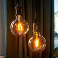 Nouveau 🎉 XANLITE - Suspension à Douille Noire, Style Vintage, Culot E27 - SDVEB ✔️ -Suspension Soldes 18355820 3