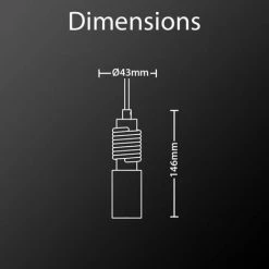 Le moins cher ❤️ XANLITE - Suspension Spirale En Métal Noir, Culot E27 - COSDESPB 🔥 -Suspension Soldes 18355957 4