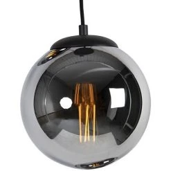 Grosses soldes 🌟 QAZQA Pallon - Suspension Art Deco - 3 Lumière - Ø 45 Cm - Argenté - Art Deco - Éclairage Intérieur - Salon I Chambre I Cuisine I Salle à Manger - Argenté 👍 -Suspension Soldes 18389035 5