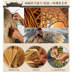 Top 10 😀 BARCELONA LED Suspension En Osier "Tina" E27 ⭐ -Suspension Soldes 18731295 4