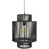 Top 10 🧨 Atmosphera - Luminaire Suspension En Bambou Noir D 32 Cm - Noir 😀