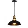 Le moins cher 🧨 Lustre Suspension Industrielle Vintage E27 Lampe Plafonniers Stoex Retro Abat-jour Pour Cuisine Salle à Manger Salon Chambre Restaurant - Noir 🤩