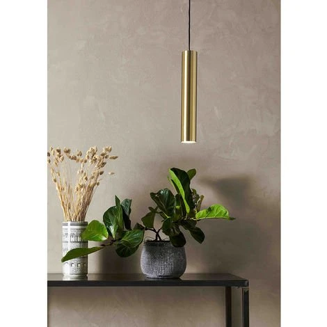 Meilleure affaire 🔔 MARKSLOJD Suspension RUBEN Laiton Brossé 1 Ampoule - Laiton ✨ 2 Meilleure affaire 🔔 MARKSLOJD Suspension RUBEN Laiton Brossé 1 Ampoule - Laiton ✨ – Image 2